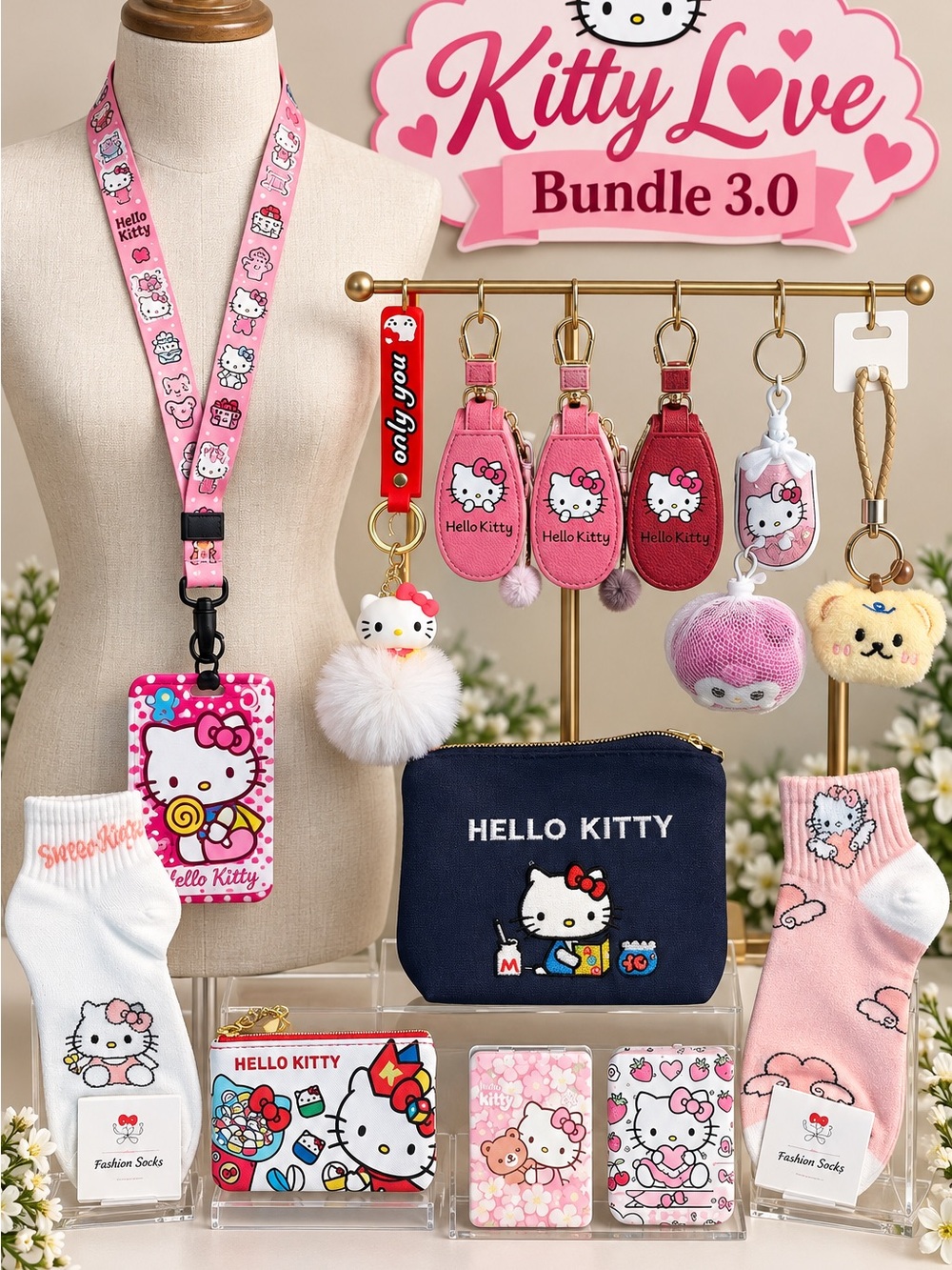 13 Piece Novelty Kitty Bundle